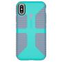 Speck Products CandyShell Grip Cell Phone Case for iPhone XS/iPhone X - Caribbean Blue/Bubblegum Pink