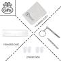 TERAISE Rimless Reading Glasses Fashion Diamond Cut Edge Design Anti-Blue Lens Spectacle Readers for Men(1.5X)