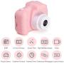 EMISK Kids Digital Camera for Girls Age 3-10, Toddler Cameras Mini Cartoon Rechargeable Video Camera with 2 Inch IPS Screen and 32GB SD Card Child Camcorder Toy Gift for Kid’s Birthday (Pink)