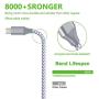 Micro USB Cable 10FT, Android Charger Cord 3Pack Long Nylon Braided Sync and High Speed Charging Cord Compatible with Galaxy S7 Edge S6, Kindle, Android & Windows Smartphones and More