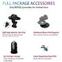 BROQLI Fast Wireless Car Charger Mount Kit, One Touch Automatic Clamping Qi Cell Phone 10W Power Charging Air Vent Dashboard Holder iPhone X/Xs Max/XR/8/8+,Galaxy S10/S10+/S9/S9+/S8/S8+ (Shira Pink)