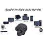 Skull Speaker Portable Bluetooth Speakers 8W Output Bass Stereo for Desktop PC/Laptop/Mobile Phone/MP3/MP4 Player