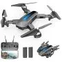 DEERC D10 Foldable Drone with Camera for Adults 720P HD FPV Live Video, Tap Fly, Gesture Control, Selfie, Altitude Hold, Headless Mode, 3D Flips, Quadcopter for Kids Beginners with 2 Batteries 24mins DEERC D10 Foldable Drone with Camera for Adults 720P HD FPV Live Video, Tap Fly, Gesture Control, Selfie, Altitude Hold, Headless Mode, 3D Flips, Quadcopter for Kids Beginners with 2 Batteries 24mins