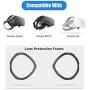AMVR Lens Anti-Scratch Ring Protecting Myopia Glasses from Scratching VR Headset Lens Compatible for Oculus Quest, Rift S or Oculus Go