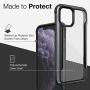 Raptic Shield iPhone 11 Case, (Formerly Defense Shield) - Military Grade Drop ProtectionMilitary Grade Drop Tested, Anodized Aluminum, TPU, and Polycarbonate Protective Case iPhone 11, (Black)