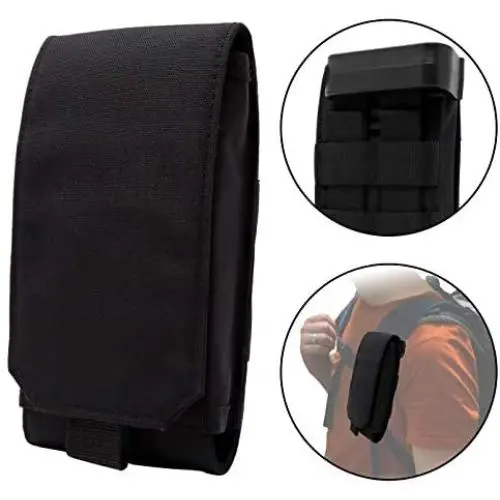 Clakit Smartphone Strap Pack - Backpack Shoulder Strap Pocket - Backpack Attachment for Hikers, Travelers, Students, and Commuters Clakit Smartphone Strap Pack - Backpack Shoulder Strap Pocket - Backpack Attachment for Hikers, Travelers, Students, and Commuters