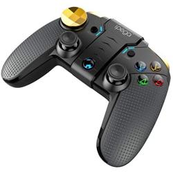 Mobile Game Controller, DoinMaster Wireless Bluetooth Gamepad Joystick Multimedia Game Controller for PUBG Compatible iOS Android Mobile Phone PC Android TV Box