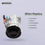 SCITOO AC Compressor Pump Compatible with CO 29001C for 2001-2007 Dodge Grand Caravan Caravan 3.3L 3.8L