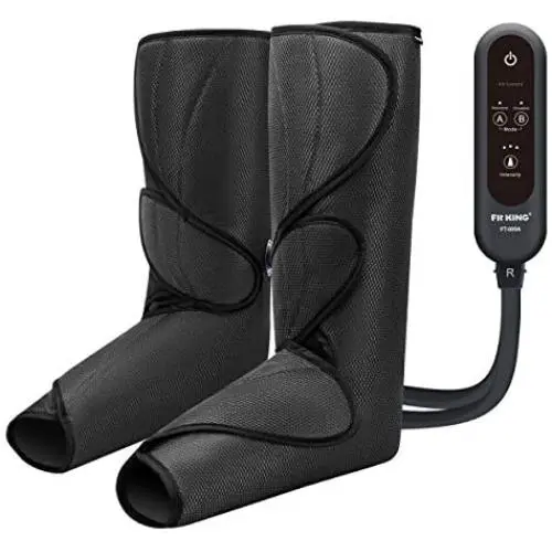FIT KING Leg Air Massager for Circulation and Relaxation Foot and Calf Massage with Handheld Controller 3 Intensities 2 Modes(with 2 Extensions) FIT KING Leg Air Massager for Circulation and Relaxation Foot and Calf Massage with Handheld Controller 3 Intensities 2 Modes(with 2 Extensions)