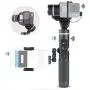 Feiyu G6 Kit 3-Axis Action Camera Gimbal Stabilizer for GoPro Hero 8 Hero 7, Splash Proof Selfie Stick Gimbal for Go pro Hero 6 5 Yi cam 4K, with MiniTripod Phone Clip Hero 8 Adapter Kit