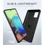 Aliruke Case for Samsung Galaxy A71 5G Case with Tempered Glass Screen Protector[2 Pack],Slim Shockproof TPU Bumper Cover Flexible Lightweight Protective Phone Case for Samsung Galaxy A71 5G, Black