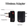 HYS Radio Wireless Bluetooth Earpiece Walkie Talkie Headset Wireless Dongle 2 Way Radio Earpiece for Two Way Radio Kenwood Baofeng UV-5R/888S/UV-5R (Black)