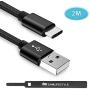 USB Type C Cable, 6amLifestyle 6.6FT USB C to A 3.0 Fast Charging Charger Cable for Nintendo Switch Samsung Galaxy S9 Note S8 Plus LG G5 Google Pixel Nexus 6P