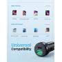 YEONPHOM Fast USB C Car Charger Compatible for iPhone 11 Pro Max/11 Pro/11/XS MAX/XS/XR/X/8 Plus/8/SE/iPad Mini/Air,36W Dual Port QC3.0 Type C PD Car Charger Adapter with 6ft USB C to Lightning Cable