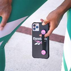 Case-Mate Reebok x Phone Strap - Phone Grip - Black/Pink Logo (CM041582)