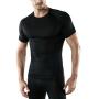 ATHLIO 1 or 3 Pack Mens Cool Dry Short Sleeve Compression Shirts, Sports Baselayer T-Shirts Tops, Athletic Workout Shirt