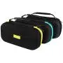 Carry Case for Nintendo Switch Lite, Hard Shell Case Compact with Original Nintendo AC Adapter, 18 Games and 4 SD Cards, Zipper Pouch for Switch Joy-con & Accessories (Black)