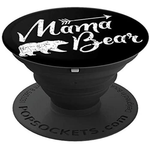 Mama Bear Matching Family PopSockets Grip and Stand for Phones and Tablets