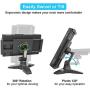 Stable Stand for Nintendo Switch, 360-Degree Adjustable Tablet Strong-Clamp Playstand, Heavy-Duty Base Desk Cell Phone Holder, Compatible with iPad iPhone Samsung Kindle Fire E-Reader by APPS2Car