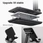 Adjustable Cell Phone Stand, Fully Foldable Desktop Phone Holder Cradle Dock Holder,Tablet Stand for iPhone X Xr Xs max All Smart Phones and Tablets,Ipad(Black) Adjustable Cell Phone Stand, Fully Foldable Desktop Phone Holder Cradle Dock Holder,Tablet Stand for iPhone X Xr Xs max All Smart Phones and Tablets,Ipad(Black)