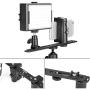 Gimbal Dual Handle, Sevenoak SK-PSC4 Dual Grip Stabilizer System for iOS iPhone X 8 7 7plus 6 LG Google Samsung Device GoPro Hero5 Hero6 Action Camera YouTube Livestrem 3D Video Micro Film