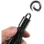 Remax Cute Portable Cable USB Cable Tassels Keychain Gift Compatible with Cell Phone X 8 8Plus 7 7 Plus 6S 6 Tablet mini Air (Tassels/Black) Remax Cute Portable Cable USB Cable Tassels Keychain Gift Compatible with Cell Phone X 8 8Plus 7 7 Plus 6S 6 Tablet mini Air (Tassels/Black)