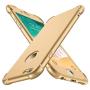 ORETECH iPhone 6S Plus Case, iPhone 6 Plus/6S Plus Case with [2 x Tempered Glass Screen Protector] 360° Shockproof Protective Hard PC+Soft TPU Silicone Cover for iPhone 6 Plus/6s Plus - 5.5 Gold