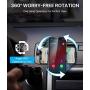 andobil Car Phone Mount Ultimate Smartphone Car Air Vent Holder Easy Clamp Cradle Hands-Free Compatible with iPhone 11/11 Pro/11 Pro Max/8 Plus/8/X/XR/XS/SE Samsung Galaxy S20/S20+/S10/S9/Note 20/10
