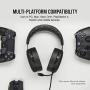 Corsair HS60 Pro – 7.1 Virtual Surround Sound PC Gaming Headset w/USB DAC - Discord Certified Headphones – Compatible with Xbox One, PS4, and Nintendo Switch – Carbon