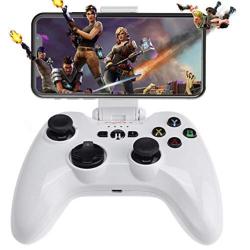 [MFi Certified] iOS Wireless Mobile Game Controller, Megadream Gampad Joystick Support for iPhone Xs, XR X, 8 Plus, 8, 7 Plus, 7 6S 6 5S 5, iPad, iPad Pro Air Mini, Apple TV - Direct Play