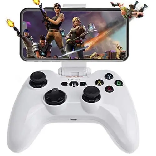 [MFi Certified] iOS Wireless Mobile Game Controller, Megadream Gampad Joystick Support for iPhone Xs, XR X, 8 Plus, 8, 7 Plus, 7 6S 6 5S 5, iPad, iPad Pro Air Mini, Apple TV - Direct Play
