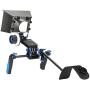 Morros DSLR Rig Movie Kit Shoulder Mount Rig with Follow Focus and Matte Box for All DSLR Cameras and Video Camcorders