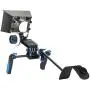 Morros DSLR Rig Movie Kit Shoulder Mount Rig with Follow Focus and Matte Box for All DSLR Cameras and Video Camcorders