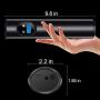 VSTM Portable Air Compressor, Mini Air Tyre Inflator Hand Held Tire Pump 2000mAh with Digital LCD LED Light Rechargeable 12V Li-ion Battery 120PSI for Car Bicycle RV Tires and Other Inflatables