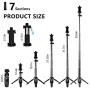Selfie Stick,40 Inch Extendable Selfie Stick Tripod and Phone Tripod Stand with Rechargeable Wireless Remote,Compatible with iPhone 11 Pro Xs X 8 7 6 Plus,Samsung Galaxy S8 S9 S10,Gopro,Camera