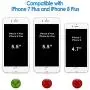JETech Case for Apple iPhone 8 Plus and iPhone 7 Plus 5.5-Inch, Shock-Absorption Bumper Cover, Anti-Scratch Clear Back (HD Clear)