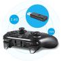 EasySMX Wireless Game Joystick Controller, 2.4G Wireless Gamepad Joystick PC, Dual Vibration, 8 Hours of Playing for PC/Android Phones, Tablets, TV Box (Wireless Game Controller)