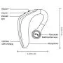 TechKen Bluetooth Headset, Newest BT5.0 Ear Piece Wireless Driving | Office | Business Headsets Compatible with iPhone, Android, and Other Leading Smartphones TechKen Bluetooth Headset, Newest BT5.0 Ear Piece Wireless Driving | Office | Business Headsets Compatible with iPhone, Android, and Other Leading Smartphones