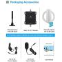 Cell Phone Signal Booster for RV, Motorhome, Camper, Cabin, Trailer and Boat - Dual Band 12/13/17 700Mhz Mobile Cellular Repeater Kit Boosts 4G Data and Volte for Multiple Users.