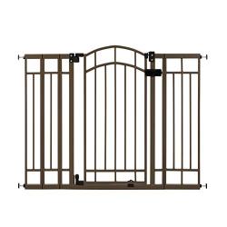 Summer Multi-Use Deco Extra Tall Walk-Thru Gate, Bronze (28.5 - 48 Inch)