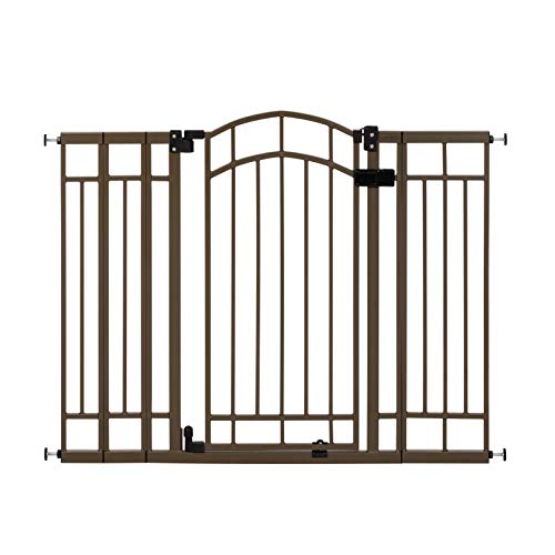 Summer Multi-Use Deco Extra Tall Walk-Thru Gate, Bronze (28.5 - 48 Inch)