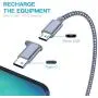 USB Type C Cable OULUOQI USB C Cable 3 Pack(6ft) Nylon Braided Fast Charging Cord(USB 2.0) Compatible with Samsung Galaxy S10 S9 Note 9 8 S8 Plus,LG V30 V20 G6 G5,Google Pixel(Black Grey) USB Type C Cable OULUOQI USB C Cable 3 Pack(6ft) Nylon Braided Fast Charging Cord(USB 2.0) Compatible with Samsung Galaxy S10 S9 Note 9 8 S8 Plus,LG V30 V20 G6 G5,Google Pixel(Black Grey)