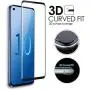 Keklle Galaxy S10 Plus Screen Protector,[2 Pack][3D Curved][Anti-Scratch][Anti-Fingerprint][High Definition] Full Coverage Tempered Glass Screen Protector Suitable for Samsung S10 Plus