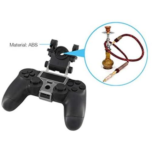 EIKdoulf02 Hookah Smoke Play Hose Holder Phone Bracket for Sony PS4 Slim Pro Controller