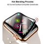 【3-Pack】Screen Protector for Apple Watch Series 5/4 44mm, 3D Full Coverage Anti-Scratch Anti-Bubble Waterproof Ultra HD Flexible Film Screen Protector Compatible Apple iWatch 44mm Series 5/4 (44 MM)