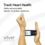 Vive Precision EKG Monitor (App Included) - Portable Pocket ECG Device - Heart Rate Tracking Sensor Detects Irregular Cardiac Rhythm - Wireless Electrocardiogram Test Made Easy - Smartphone Compatible