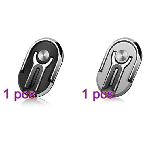 Rainlin Car Phone Bracket Multipurpose Mobile Phone Bracket 360°Rotation Cell Phone Ring Holder Multiple-Angle Portable Phone Kickstand Finger Ring