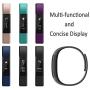 Mini Kitty Blue Sports Activity Tracker Touch Screen ID115 Wristband Fitness Tracker Waterproof Smart Bands with Calories Tracker for iPhone Android Smartphone