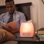 iHome Zenergy Bedside Sleep Therapy Machine Sleep Better, Easier & Longer, Zen Light & Sound Therapy Machine, Anti-Anxiety Stress Relief, Soft Lighting, Bluetooth Audio, White Noise Machine