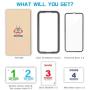 MANTO Screen Protector for iPhone 11 Pro Max and iPhone Xs Max 6.5 Inch (3-Pack) Full Coverage Tempered Glass Protector Film, 3D Touch, Anti Fingerprint, Black